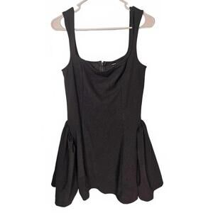 SHEIN Women's Black Mini Dress‎ - Petite Size M New Without Tags